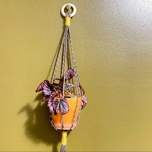 Camo Macrame Plant Hanger